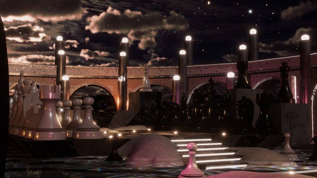 WARUDO(PRO/STANDARD) ENVIRONMENT - W046-CHESS (3in1 pack)