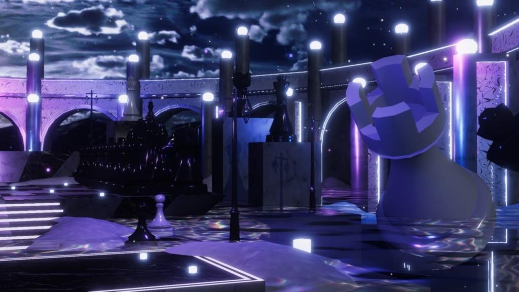 WARUDO(PRO/STANDARD) ENVIRONMENT - W046-CHESS (3in1 pack)