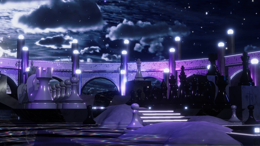 WARUDO(PRO/STANDARD) ENVIRONMENT - W046-CHESS (3in1 pack)