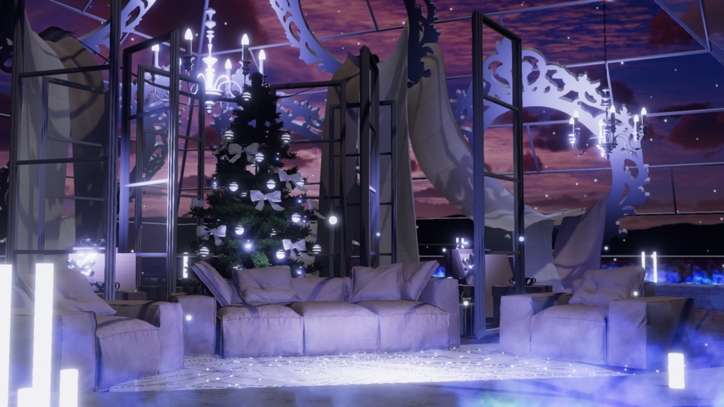 WARUDO(PRO/STANDARD) ENVIRONMENT - W047-HELL OF CHRISTMAS (3in1 pack)