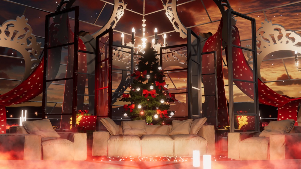 WARUDO(PRO/STANDARD) ENVIRONMENT - W047-HELL OF CHRISTMAS (3in1 pack)