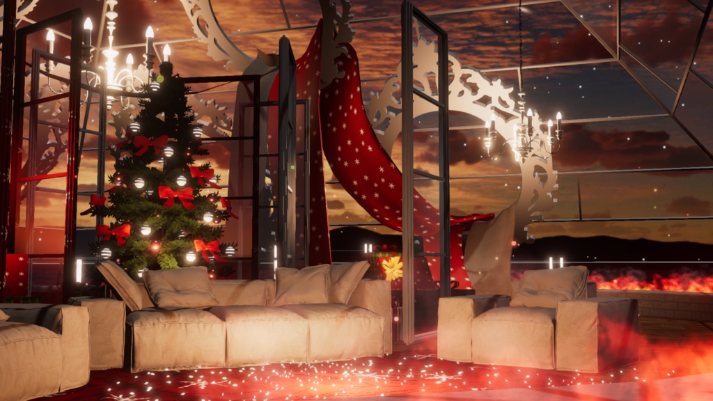 WARUDO(PRO/STANDARD) ENVIRONMENT - W047-HELL OF CHRISTMAS (3in1 pack)