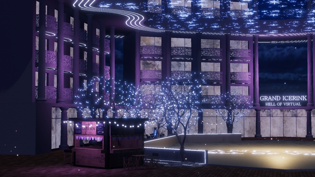 WARUDO(PRO/STANDARD) ENVIRONMENT - W048-ICE RINK (2in1 pack)