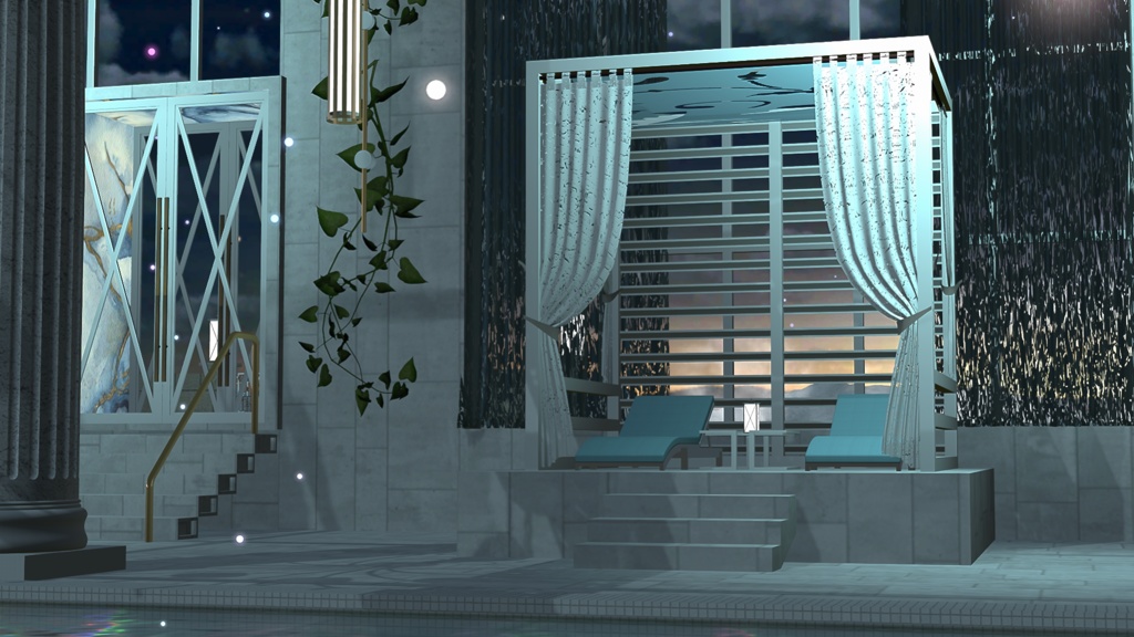 WARUDO(PRO/STANDARD) ENVIRONMENT - W049-HELL OF SWIMMING (2in1 pack)