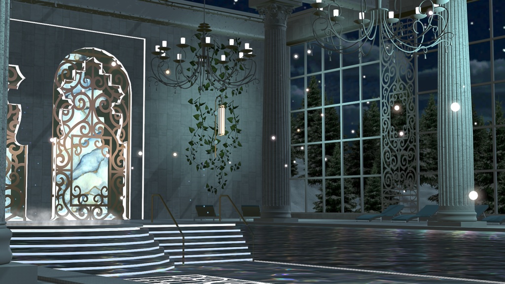 WARUDO(PRO/STANDARD) ENVIRONMENT - W049-HELL OF SWIMMING (2in1 pack)