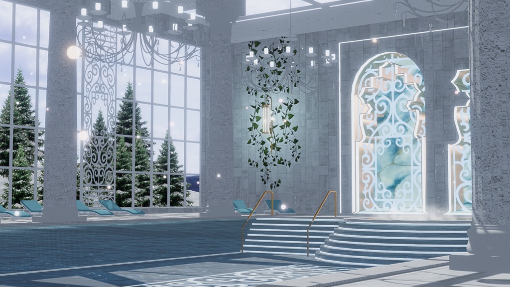 WARUDO(PRO/STANDARD) ENVIRONMENT - W049-HELL OF SWIMMING (2in1 pack)