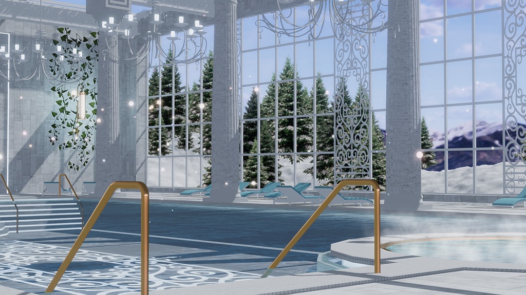 WARUDO(PRO/STANDARD) ENVIRONMENT - W049-HELL OF SWIMMING (2in1 pack)