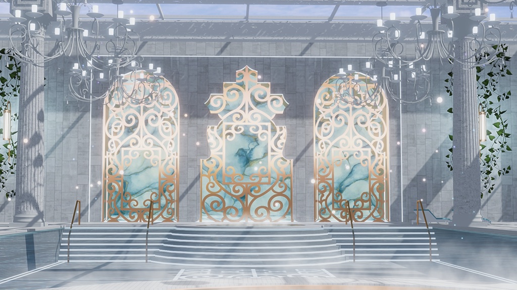 WARUDO(PRO/STANDARD) ENVIRONMENT - W049-HELL OF SWIMMING (2in1 pack)