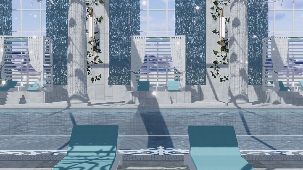 WARUDO(PRO/STANDARD) ENVIRONMENT - W049-HELL OF SWIMMING (2in1 pack)