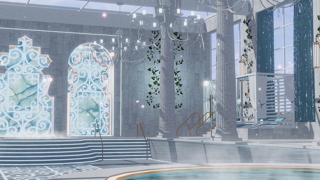 WARUDO(PRO/STANDARD) ENVIRONMENT - W049-HELL OF SWIMMING (2in1 pack)