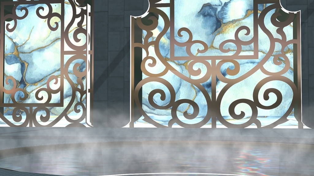 WARUDO(PRO/STANDARD) ENVIRONMENT - W049-HELL OF SWIMMING (2in1 pack)