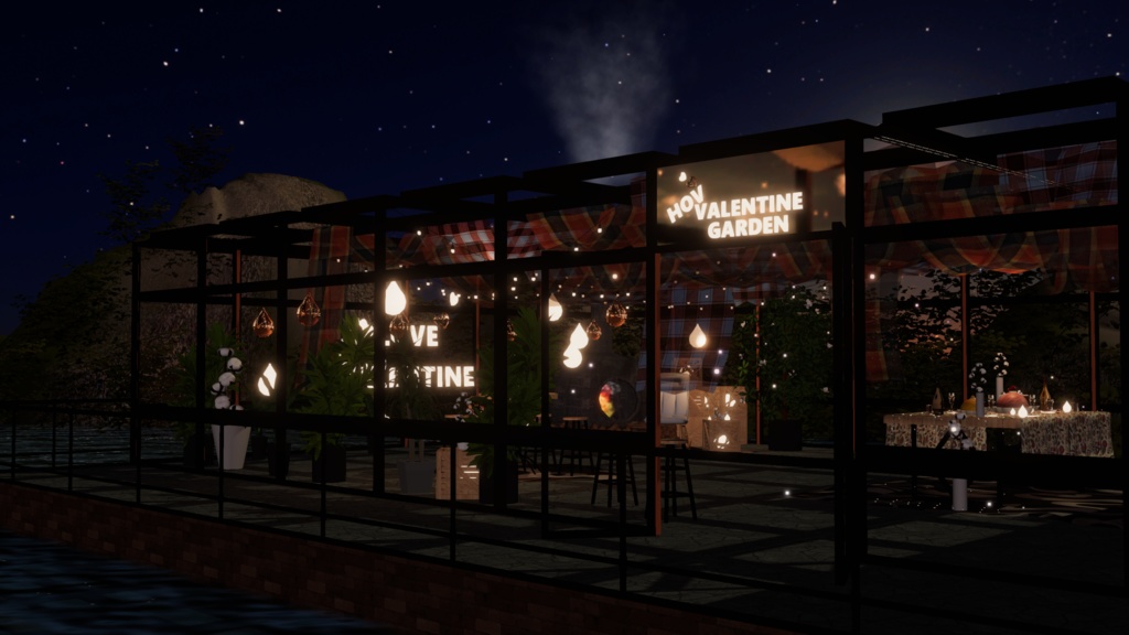 WARUDO(PRO/STANDARD) ENVIRONMENT - W051-VALENTINE GARDEN (2in1 pack)