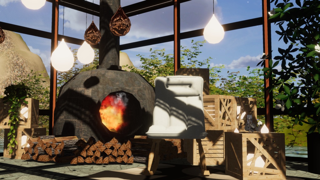 WARUDO(PRO/STANDARD) ENVIRONMENT - W051-VALENTINE GARDEN (2in1 pack)