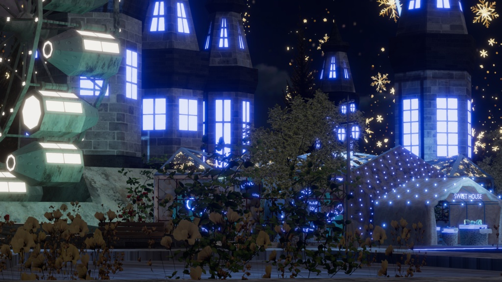 WARUDO(PRO/STANDARD) ENVIRONMENT - W053-SWEET PARK (2in1 pack)