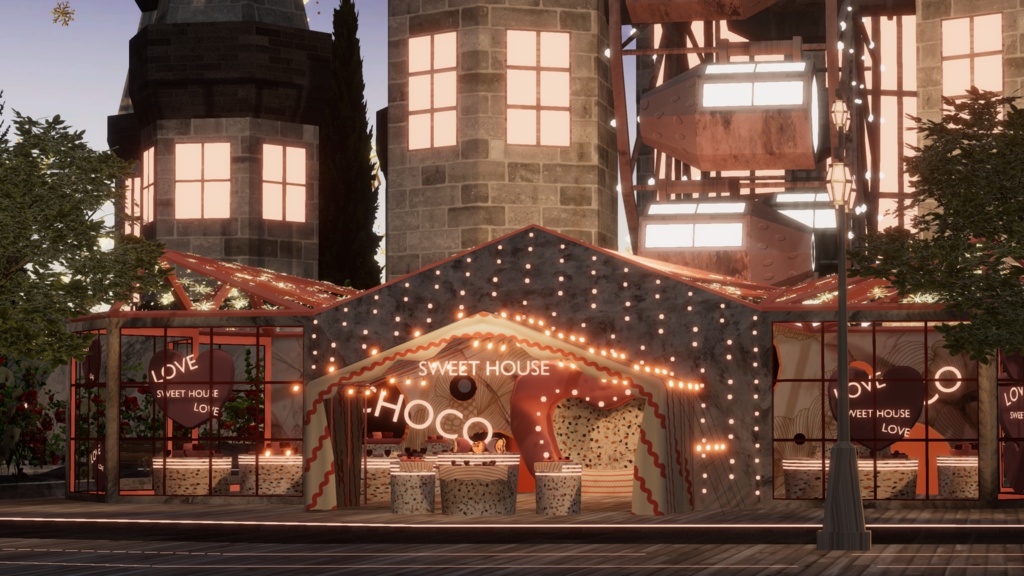 WARUDO(PRO/STANDARD) ENVIRONMENT - W053-SWEET PARK (2in1 pack)