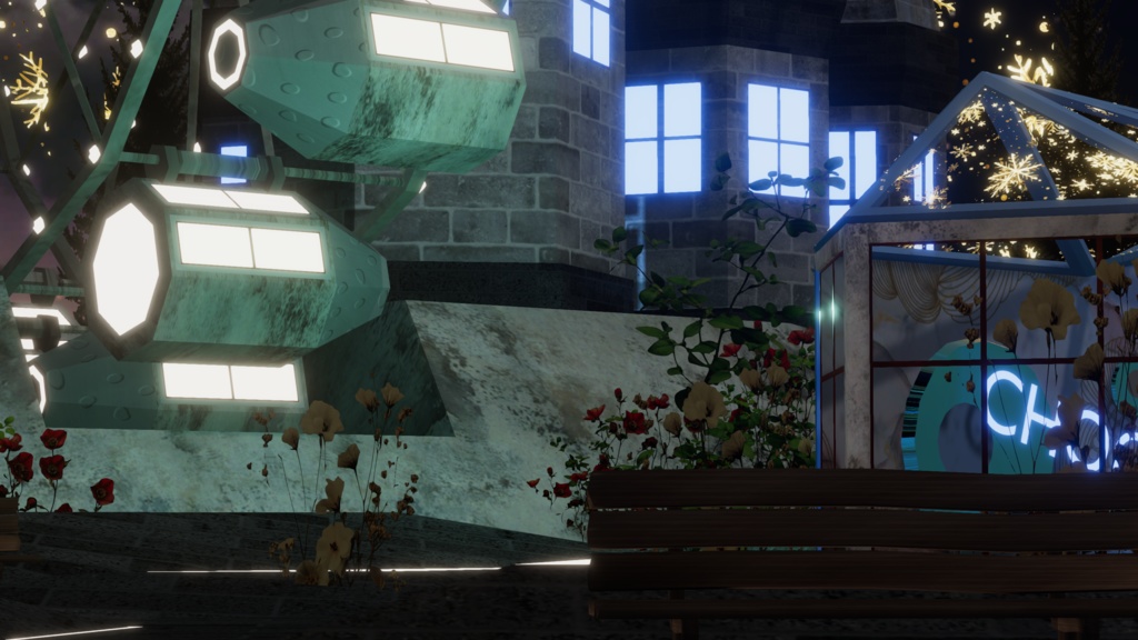 WARUDO(PRO/STANDARD) ENVIRONMENT - W053-SWEET PARK (2in1 pack)