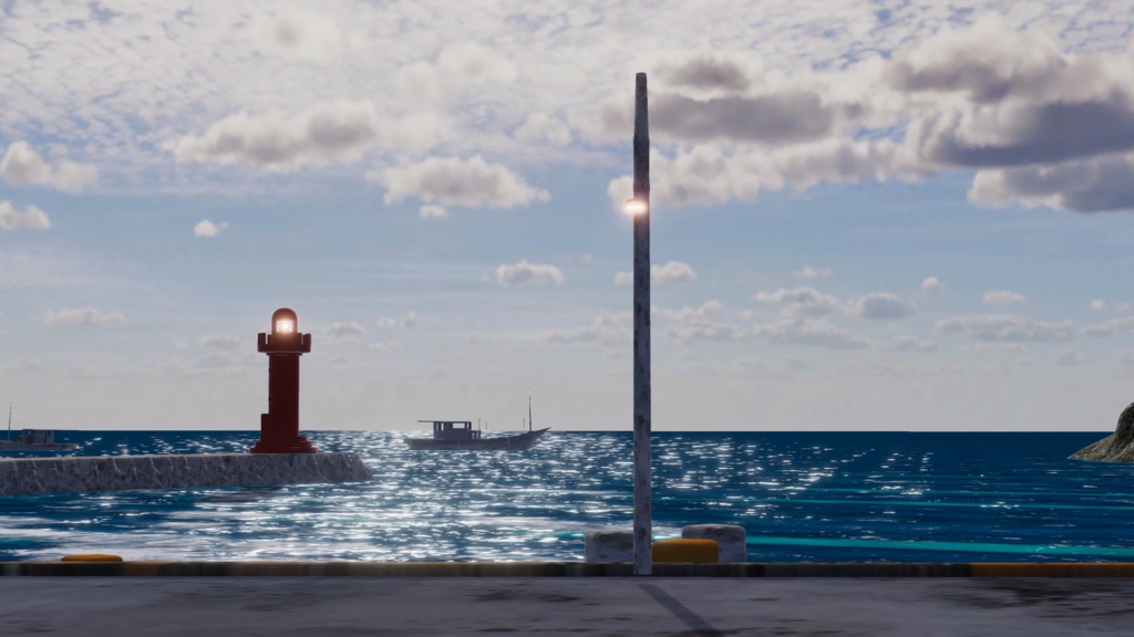 WARUDO(PRO/STANDARD) ENVIRONMENT - W054-FISHING VILLAGE (2in1)