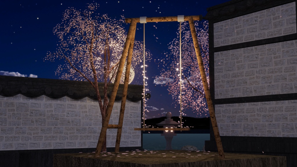 WARUDO(PRO/STANDARD) SHOWCASE ENVIRONMENT - V001-ORIENTAL-1(DAECHIWTA set)3in1