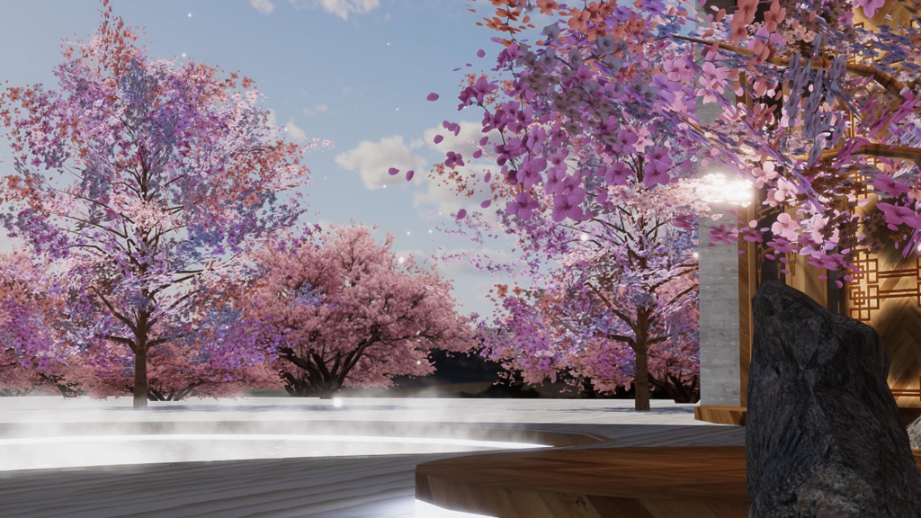 WARUDO(PRO/STANDARD) ENVIRONMENT - GIB002-ORIENTAL POOL VILLA (3in1 pack)