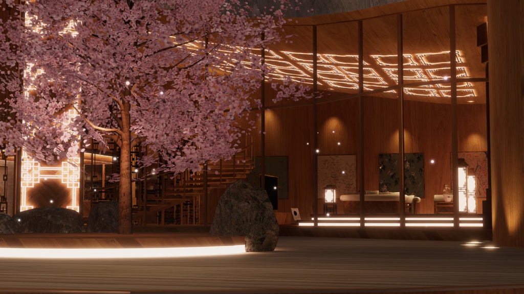 WARUDO(PRO/STANDARD) ENVIRONMENT - GIB002-ORIENTAL POOL VILLA (3in1 pack)