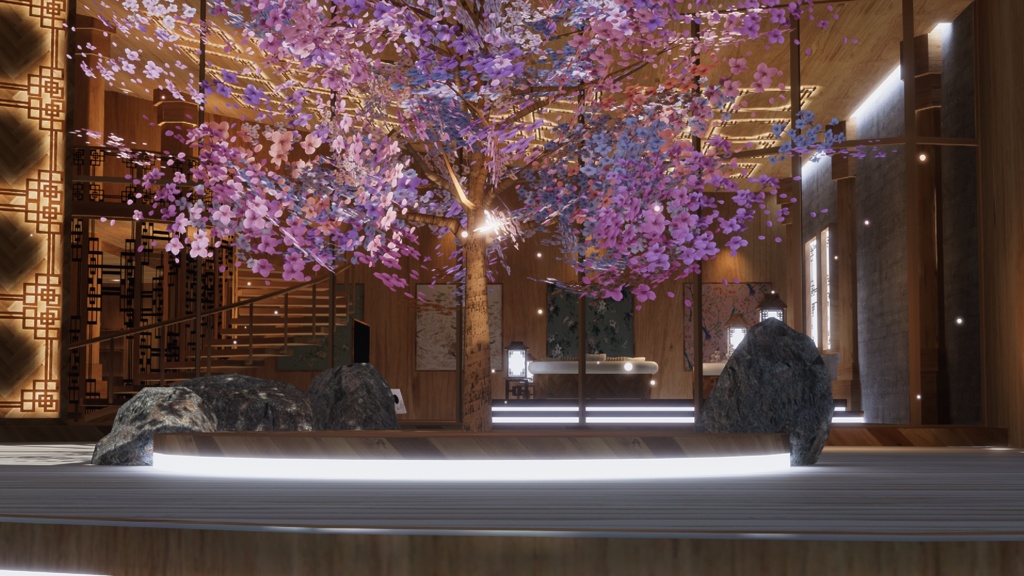 WARUDO(PRO/STANDARD) ENVIRONMENT - GIB002-ORIENTAL POOL VILLA (3in1 pack)