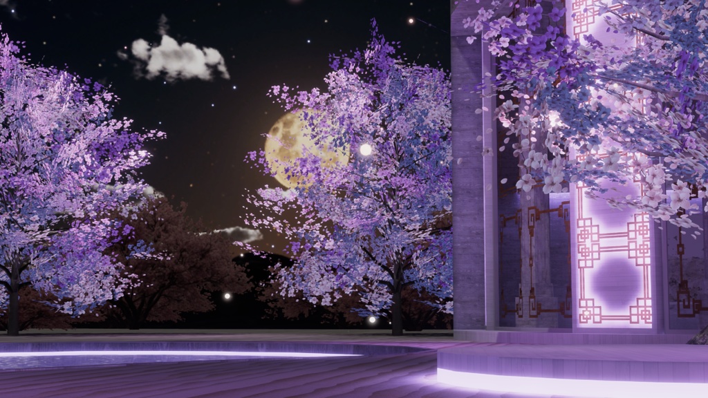 WARUDO(PRO/STANDARD) ENVIRONMENT - GIB002-ORIENTAL POOL VILLA (3in1 pack)