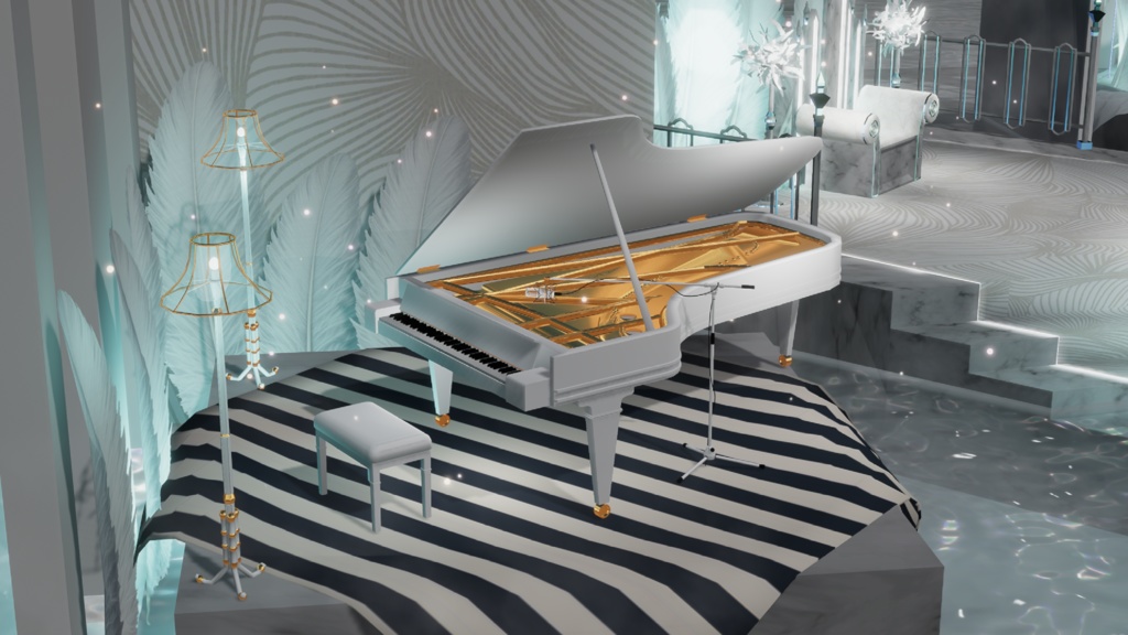 WARUDO(PRO/STANDARD) SHOWCASE ENVIRONMENT - V002-PRINCESS MAKER SET 3in1