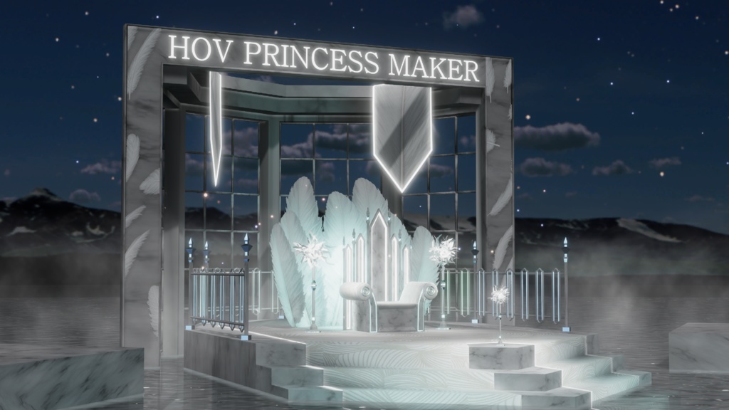 WARUDO(PRO/STANDARD) SHOWCASE ENVIRONMENT - V002-PRINCESS MAKER SET 3in1