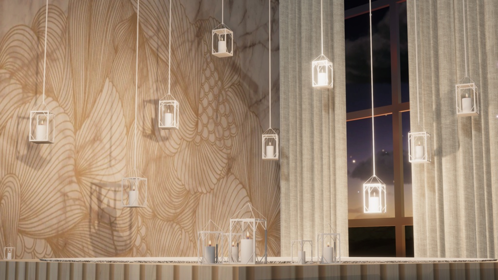 WARUDO(PRO/STANDARD) SHOWCASE ENVIRONMENT - V003-BODY CARE CENTER SET 3in1