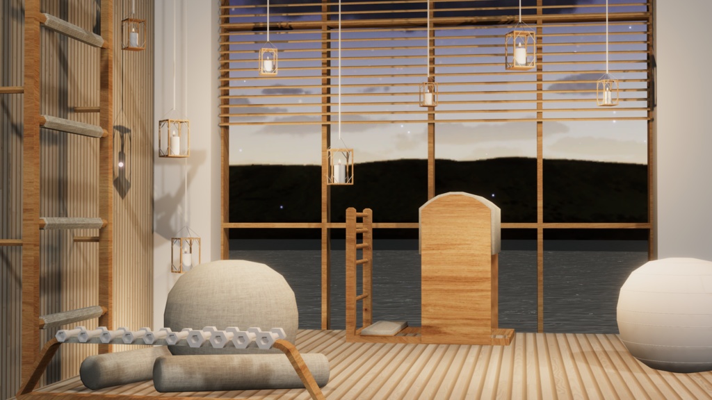 WARUDO(PRO/STANDARD) SHOWCASE ENVIRONMENT - V003-BODY CARE CENTER SET 3in1