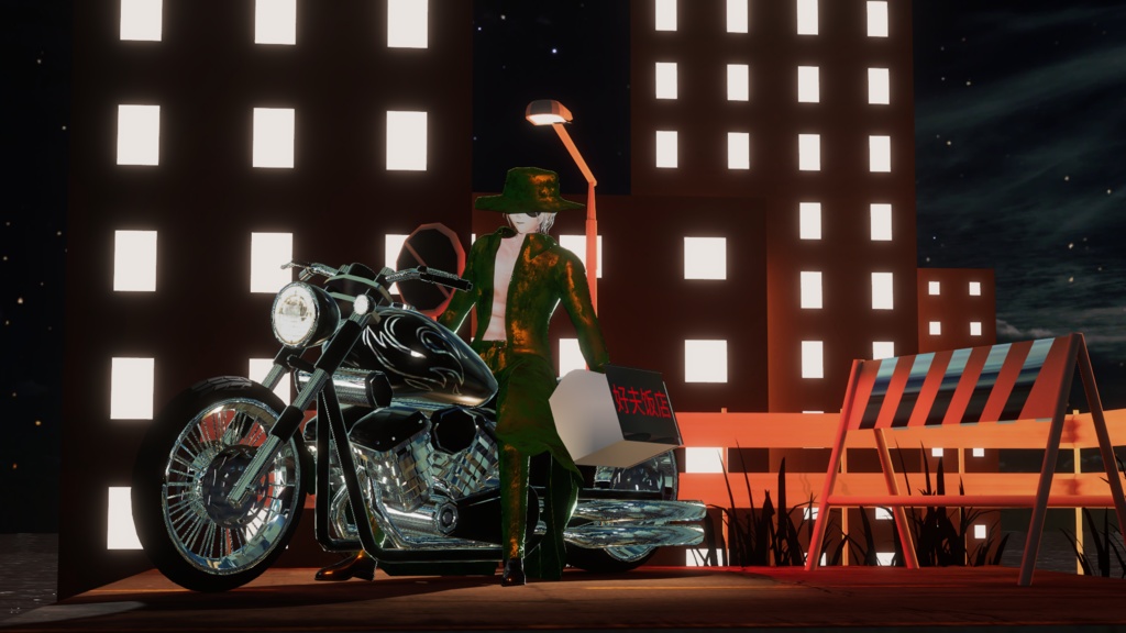 WARUDO(PRO/STANDARD) SHOWCASE ENVIRONMENT - V005 GANGSTERS SET SET 3in1