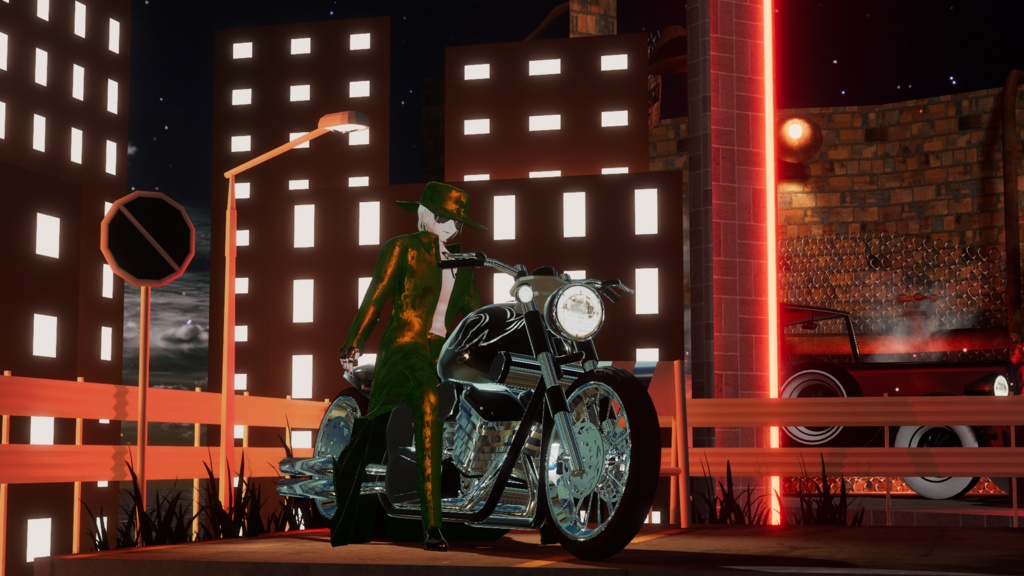 WARUDO(PRO/STANDARD) SHOWCASE ENVIRONMENT - V005 GANGSTERS SET SET 3in1