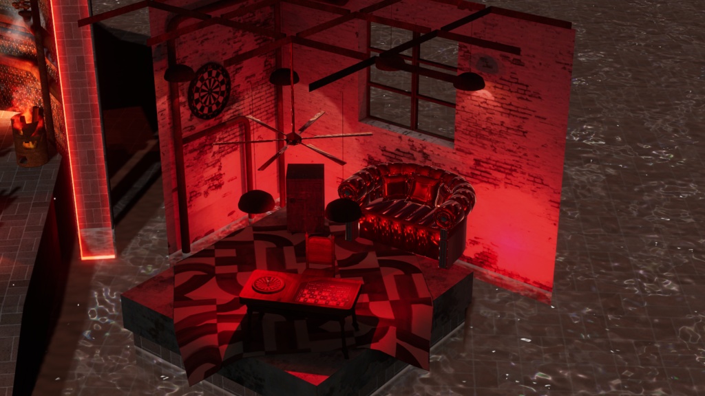 WARUDO(PRO/STANDARD) SHOWCASE ENVIRONMENT - V005 GANGSTERS SET SET 3in1