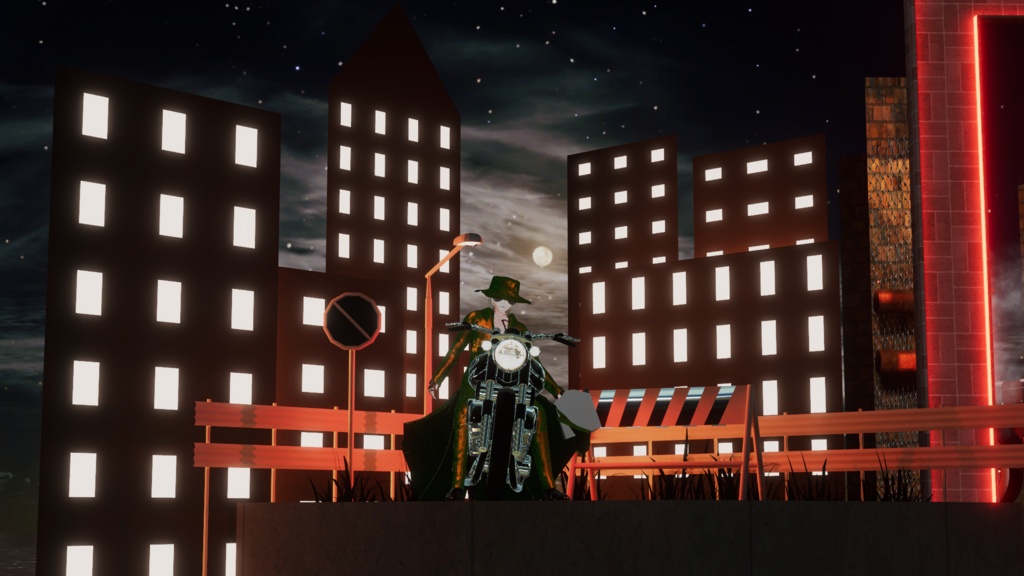 WARUDO(PRO/STANDARD) SHOWCASE ENVIRONMENT - V005 GANGSTERS SET SET 3in1