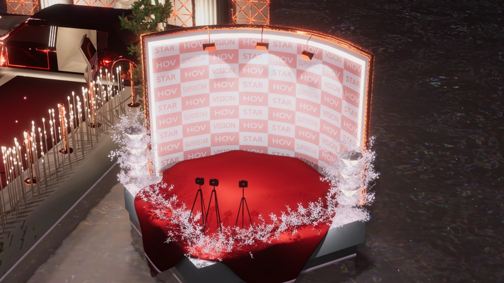 WARUDO(PRO/STANDARD) SHOWCASE ENVIRONMENT - V006 HOV SUPERSTAR SET 3in1