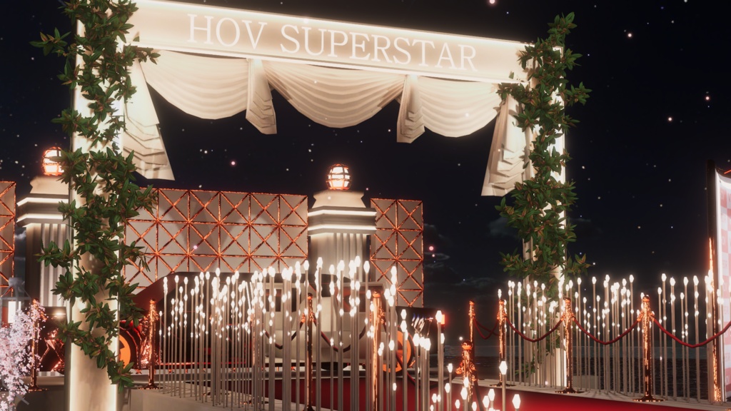 WARUDO(PRO/STANDARD) SHOWCASE ENVIRONMENT - V006 HOV SUPERSTAR SET 3in1