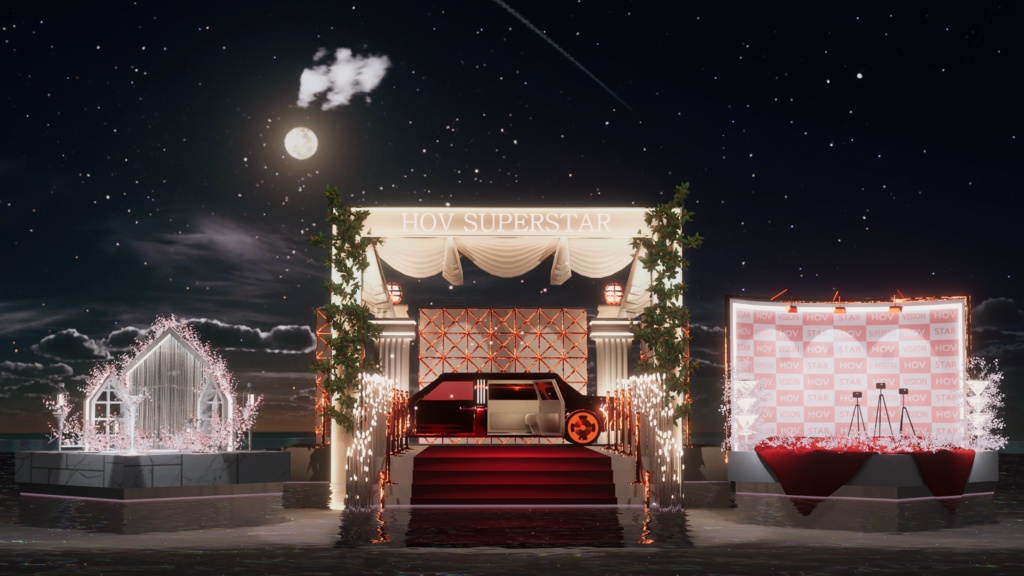 WARUDO(PRO/STANDARD) SHOWCASE ENVIRONMENT - V006 HOV SUPERSTAR SET 3in1