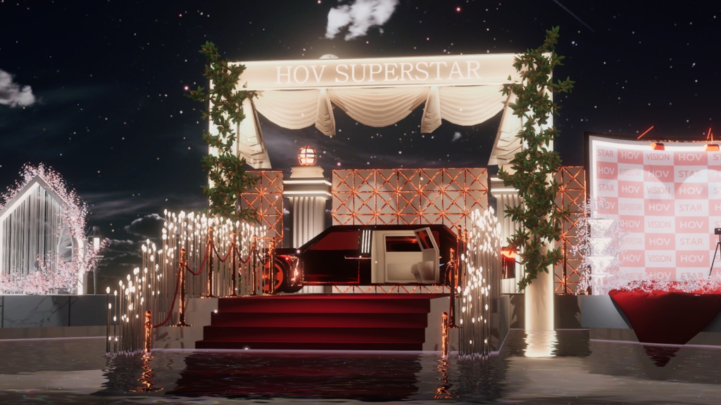 WARUDO(PRO/STANDARD) SHOWCASE ENVIRONMENT - V006 HOV SUPERSTAR SET 3in1