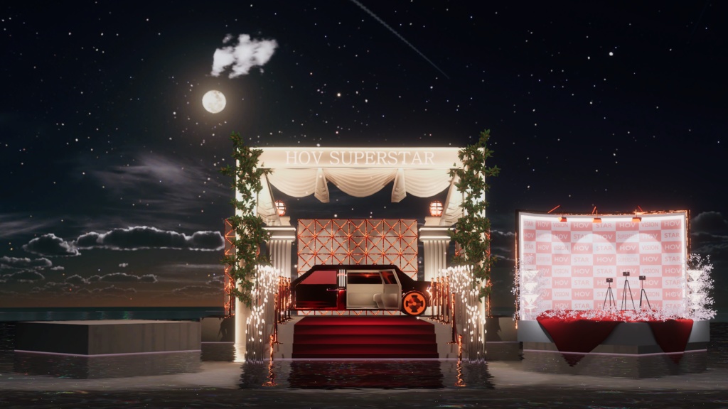 WARUDO(PRO/STANDARD) SHOWCASE ENVIRONMENT - V006 HOV SUPERSTAR SET 3in1