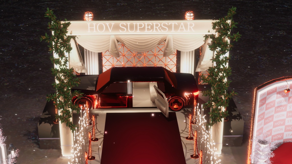 WARUDO(PRO/STANDARD) SHOWCASE ENVIRONMENT - V006 HOV SUPERSTAR SET 3in1