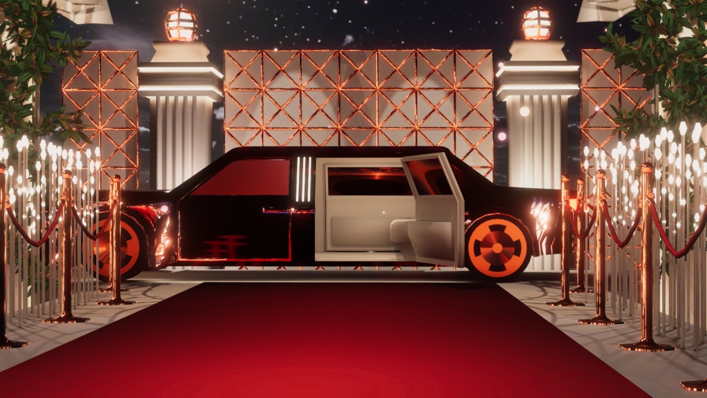 WARUDO(PRO/STANDARD) SHOWCASE ENVIRONMENT - V006 HOV SUPERSTAR SET 3in1