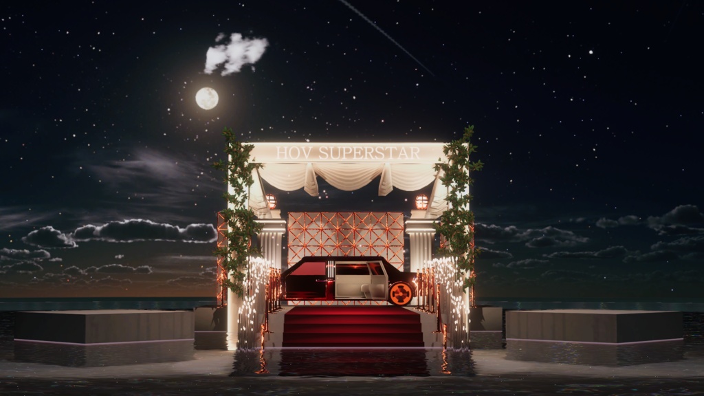 WARUDO(PRO/STANDARD) SHOWCASE ENVIRONMENT - V006 HOV SUPERSTAR SET 3in1