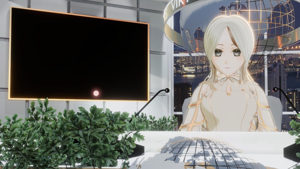 WARUDO(PRO/STANDARD) SHOWCASE ENVIRONMENT - V007 HOV NEWS SET 3in1