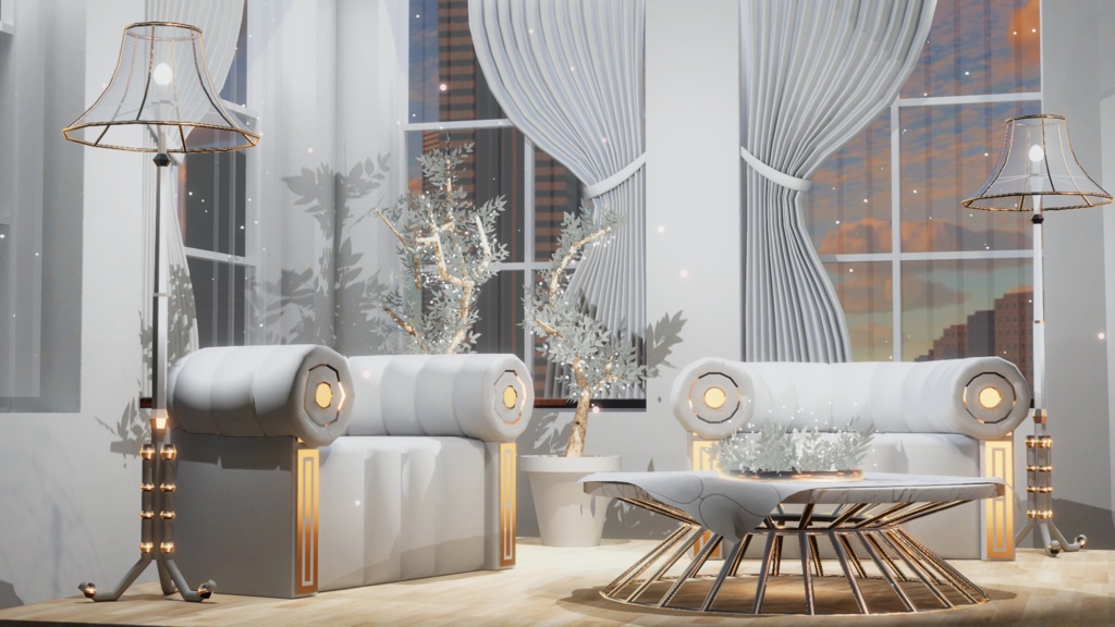 WARUDO(PRO/STANDARD) SHOWCASE ENVIRONMENT - V007 HOV NEWS SET 3in1