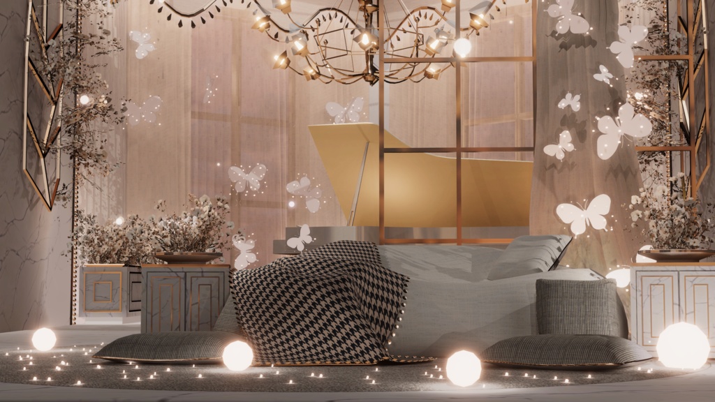 WARUDO(PRO/STANDARD) SHOWCASE ENVIRONMENT - V008 HOV THE CLASSIC SET 4color in1