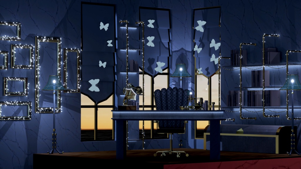 WARUDO(PRO/STANDARD) SHOWCASE ENVIRONMENT - V008 HOV THE CLASSIC SET 4color in1