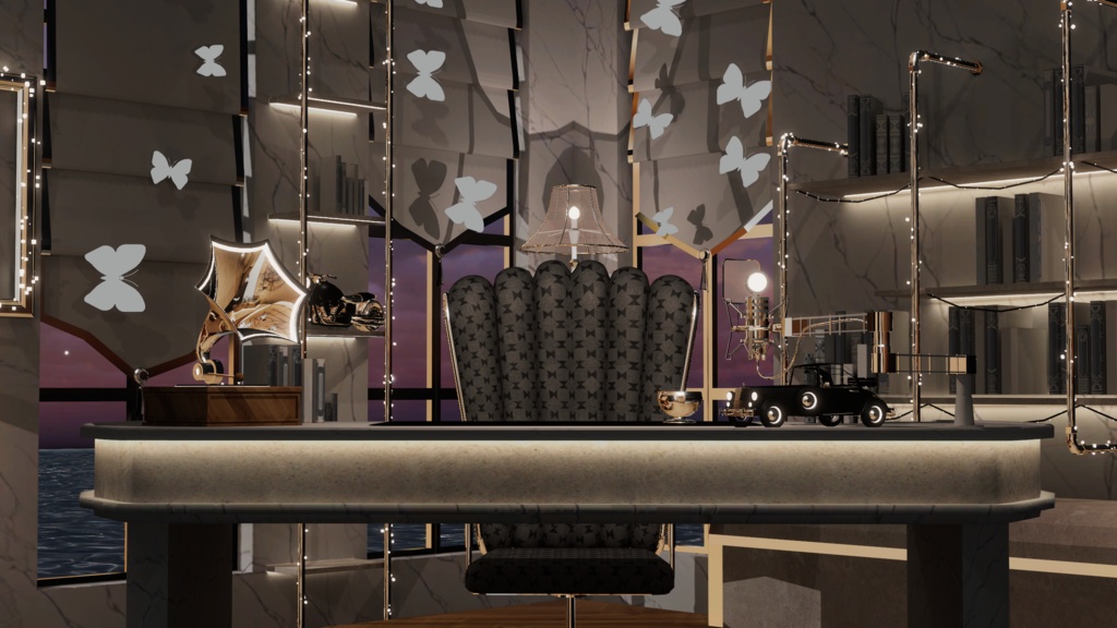 WARUDO(PRO/STANDARD) SHOWCASE ENVIRONMENT - V008 HOV THE CLASSIC SET 4color in1