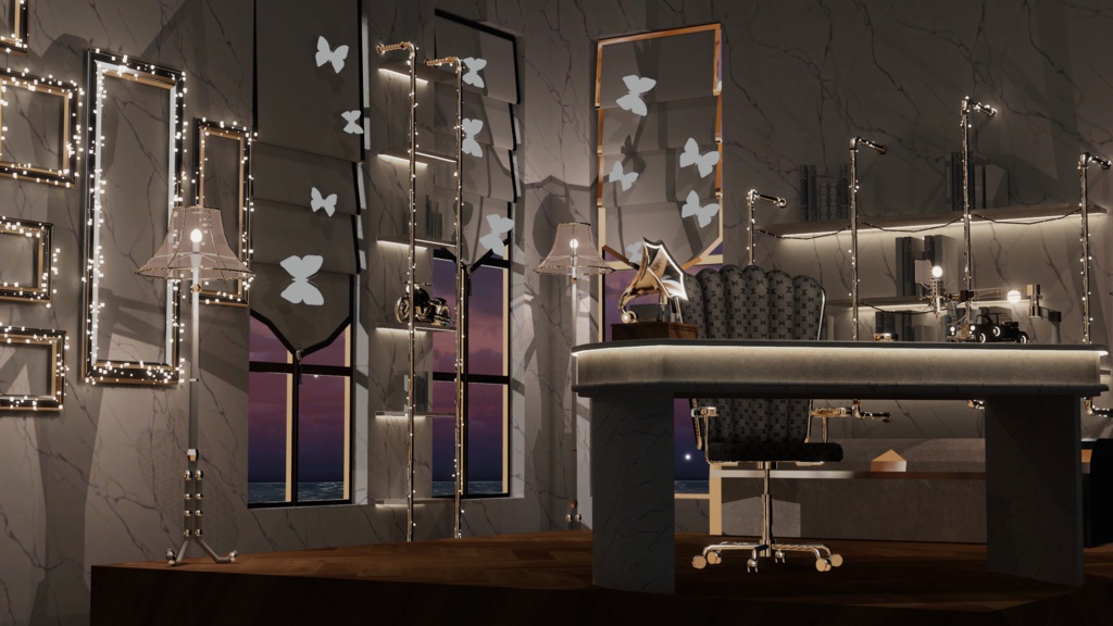 WARUDO(PRO/STANDARD) SHOWCASE ENVIRONMENT - V008 HOV THE CLASSIC SET 4color in1