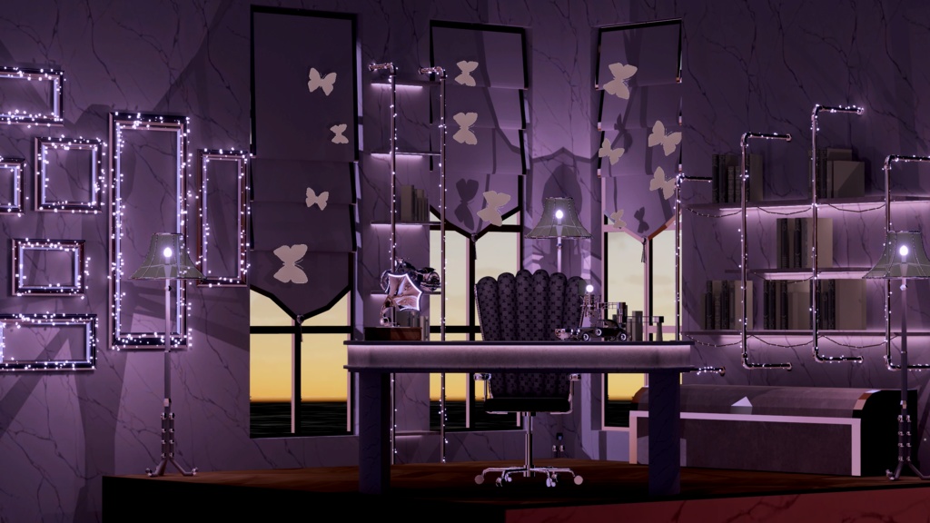 WARUDO(PRO/STANDARD) SHOWCASE ENVIRONMENT - V008 HOV THE CLASSIC SET 4color in1