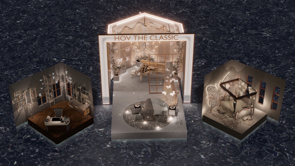 WARUDO(PRO/STANDARD) SHOWCASE ENVIRONMENT - V008 HOV THE CLASSIC SET 4color in1